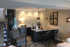 New Paint in Finished Basement