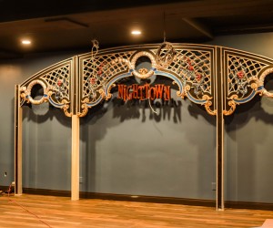 Nighttown Sign After Painting